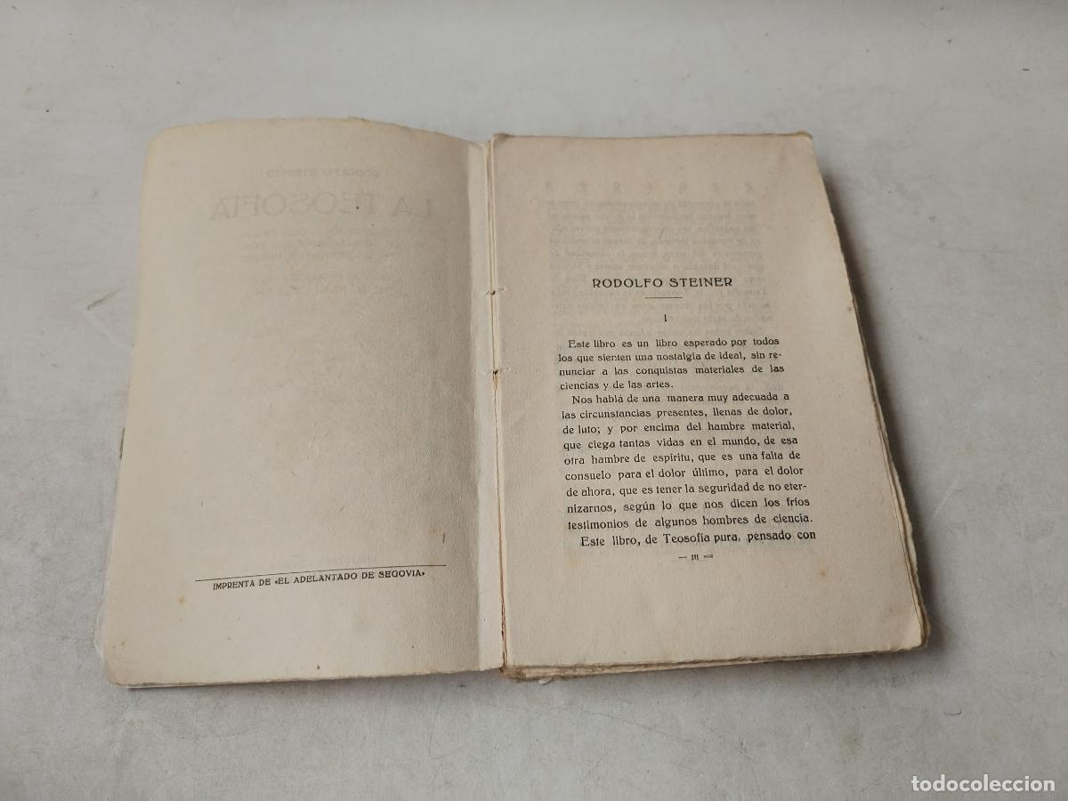 Libros de segunda mano: TEOSOFIA | Rudolf Steiner - c158 - Foto 4