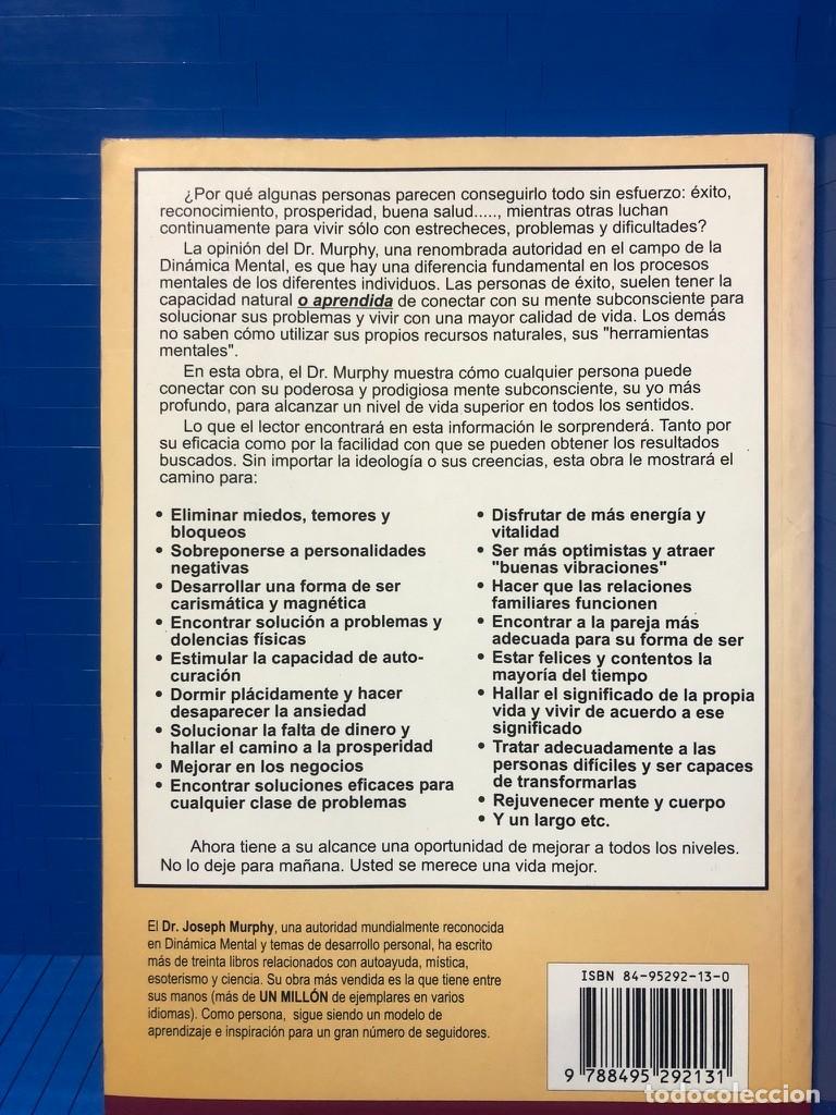 Libros de segunda mano: LOS SECRETOS PARA LIBERAR EL PODER DE SU MENTE SUBCONSCIENTE - OPEN PROJECT - JOSEPH MURPHY - 2000 - Foto 2
