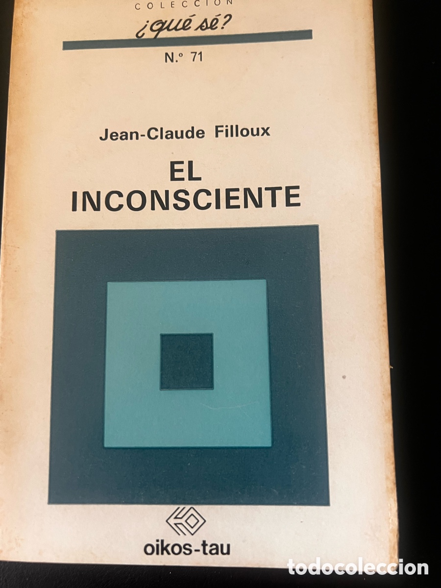 Libros de segunda mano: El inconsciente. Jean Claude Filloux - Foto 1