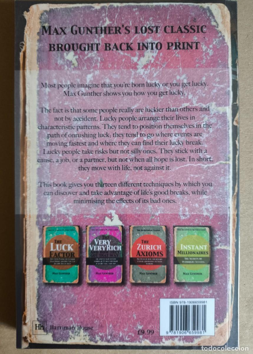Libros de segunda mano: How to Get Lucky, Max Gunther - Foto 2