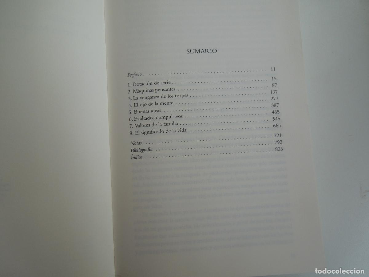 Libros de segunda mano: COMO FUNCIONA LA MENTE - STEVEN PINKER - DESTINO 2000 - Foto 5