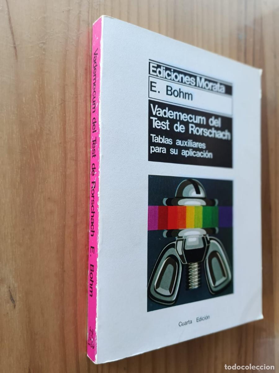Libros de segunda mano: VADEMECUM DEL TEST DE RORSCHACH - Ewald Bohm - Foto 1