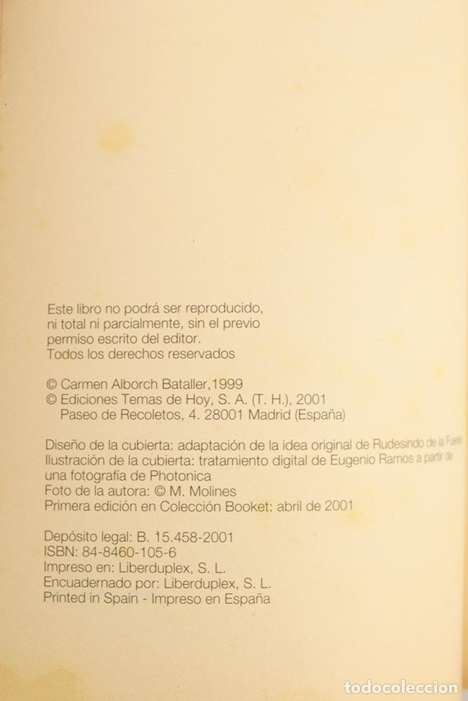 Libros de segunda mano: Solas - Carmen Alborch Bataller - Foto 4