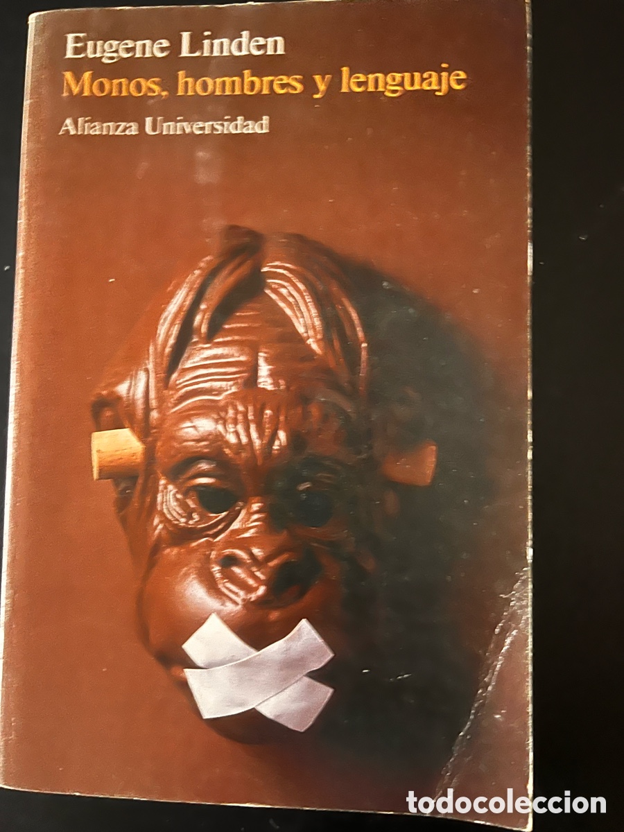 Libros de segunda mano: Monos, hombres y lenguaje. Eugene Linden. - Foto 1