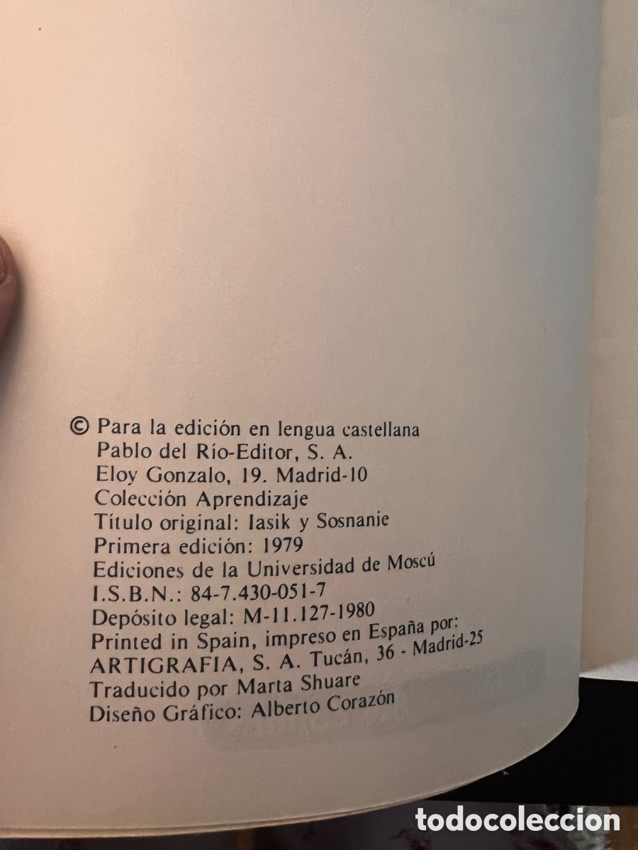 Libros de segunda mano: Conciencia y Lenguaje . A. R. Luria. - Foto 3
