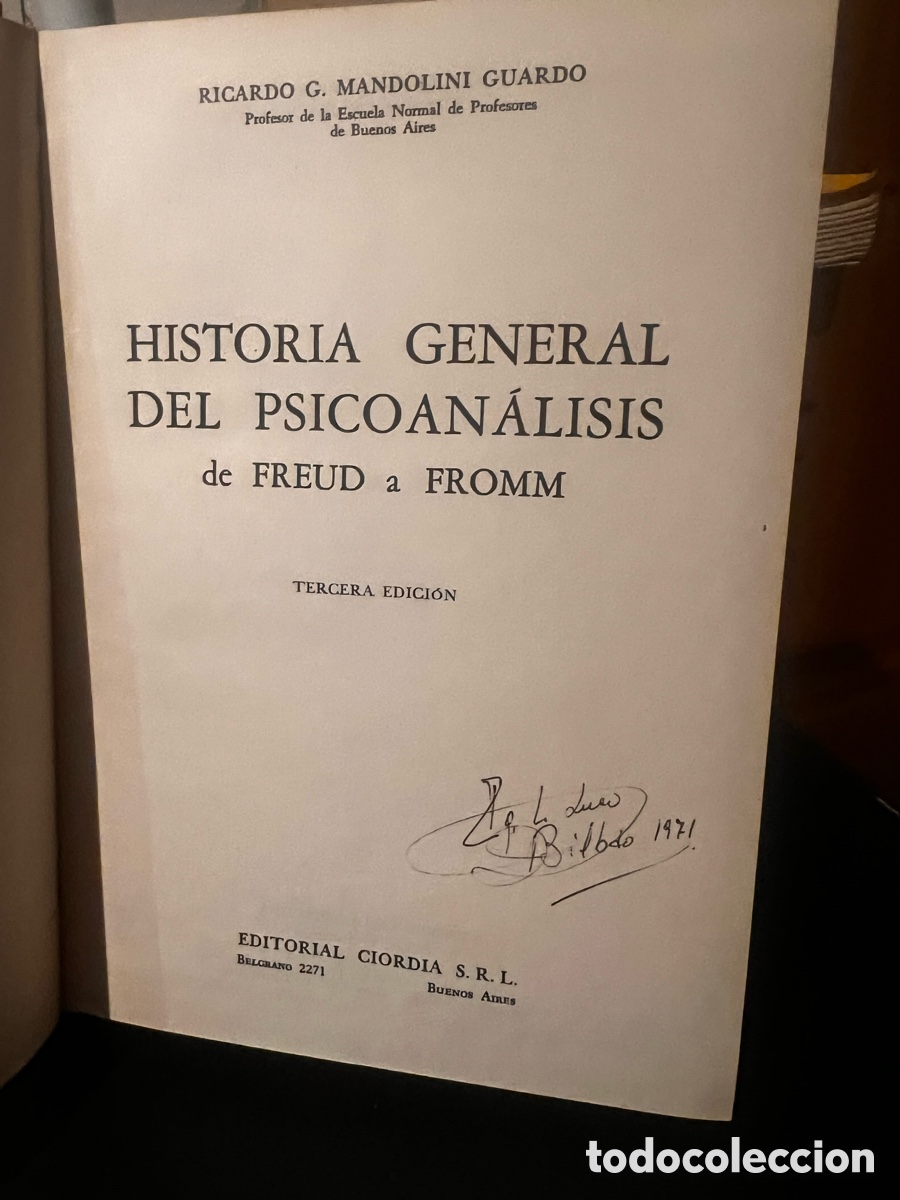 Libros de segunda mano: De Freud a Fromm . Mandolini Guardo - Foto 3