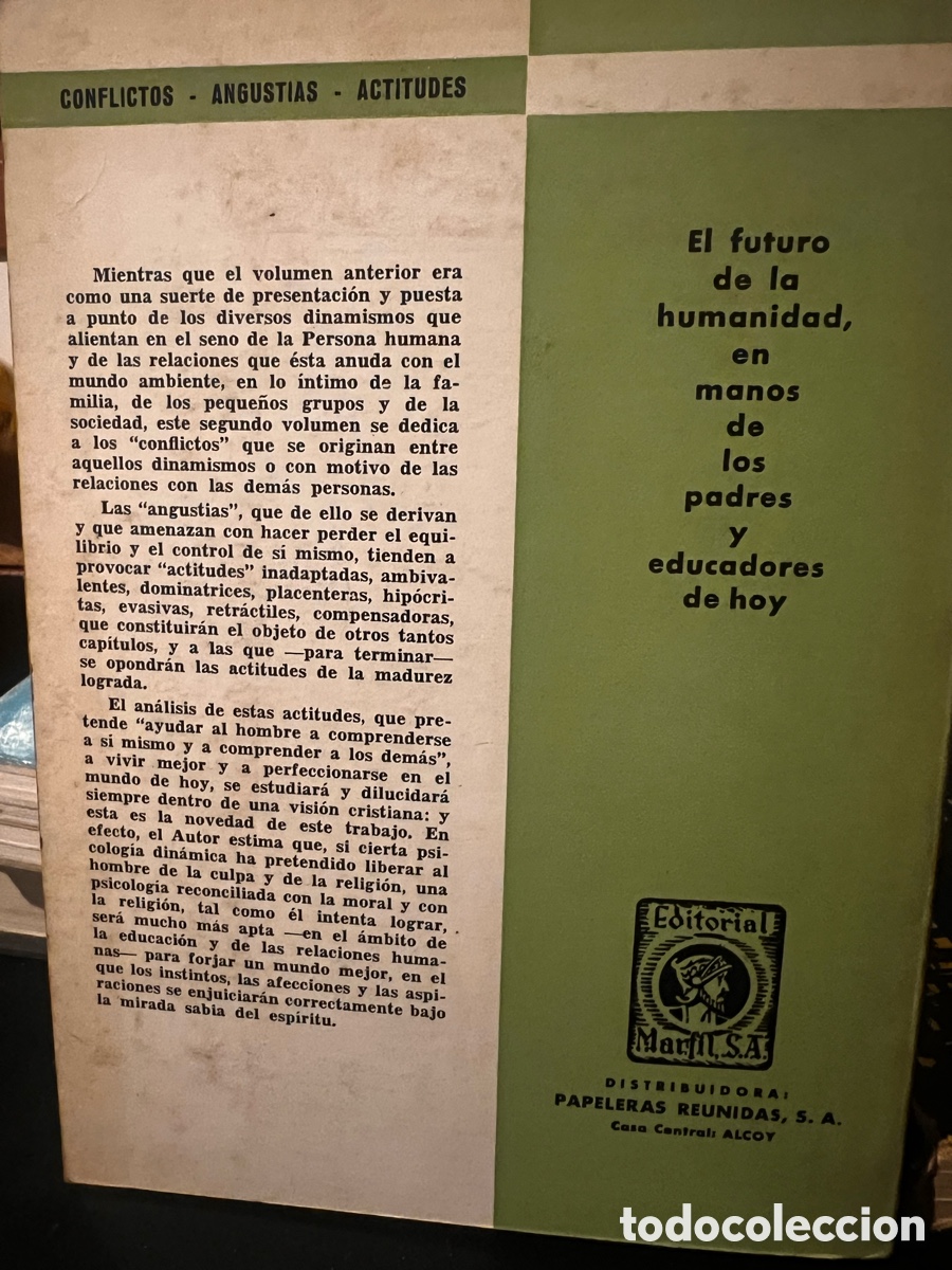Libros de segunda mano: Conflictos angustias actitudes - Foto 2