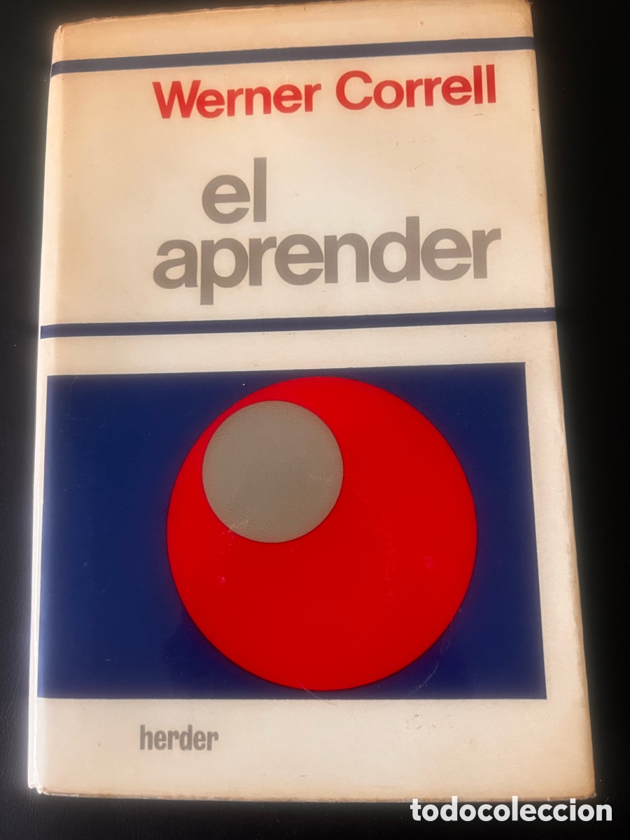 Libros de segunda mano: El aprender. Werner Correll. Ed. Herder - Foto 2