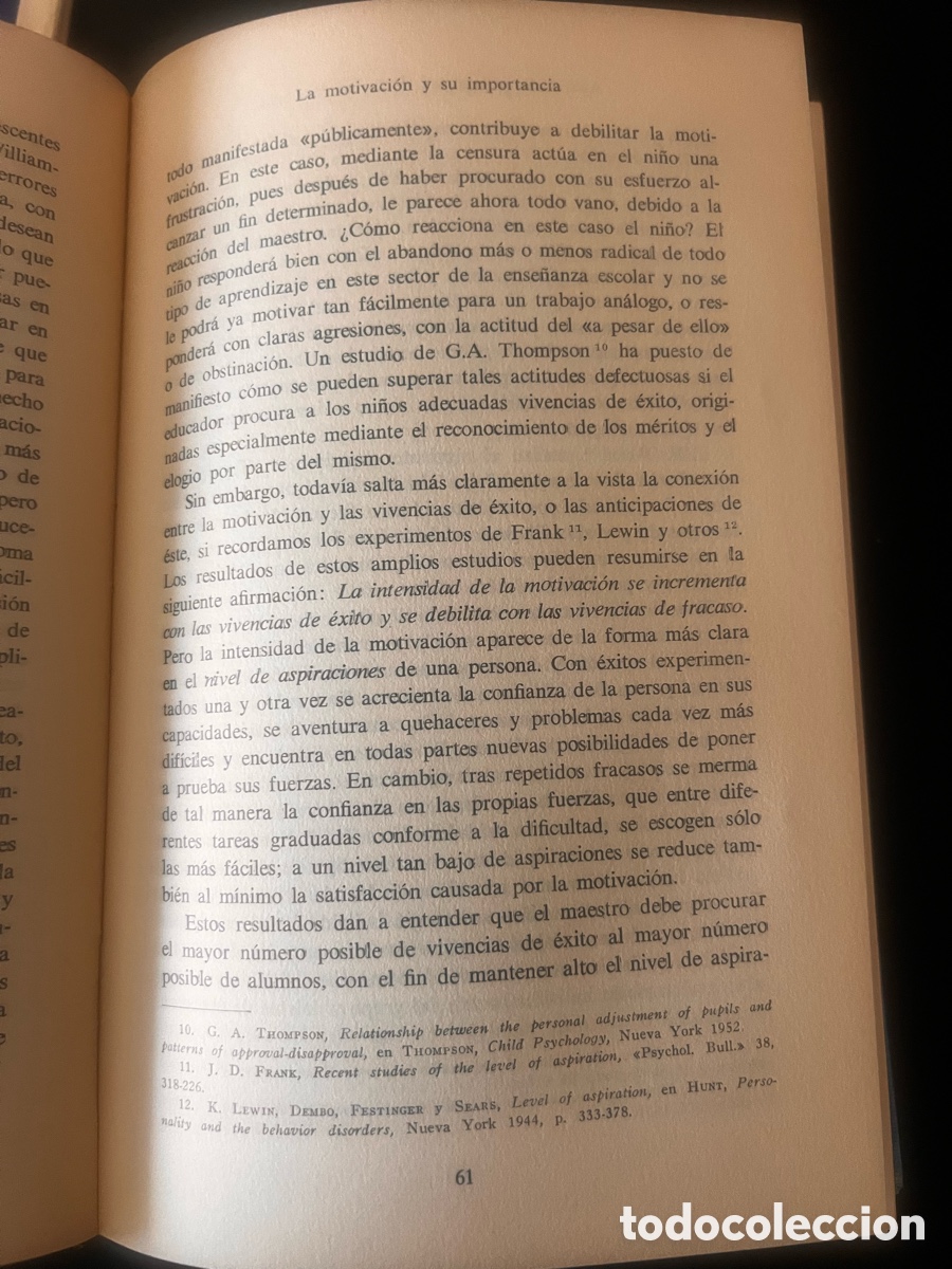 Libros de segunda mano: El aprender. Werner Correll. Ed. Herder - Foto 7