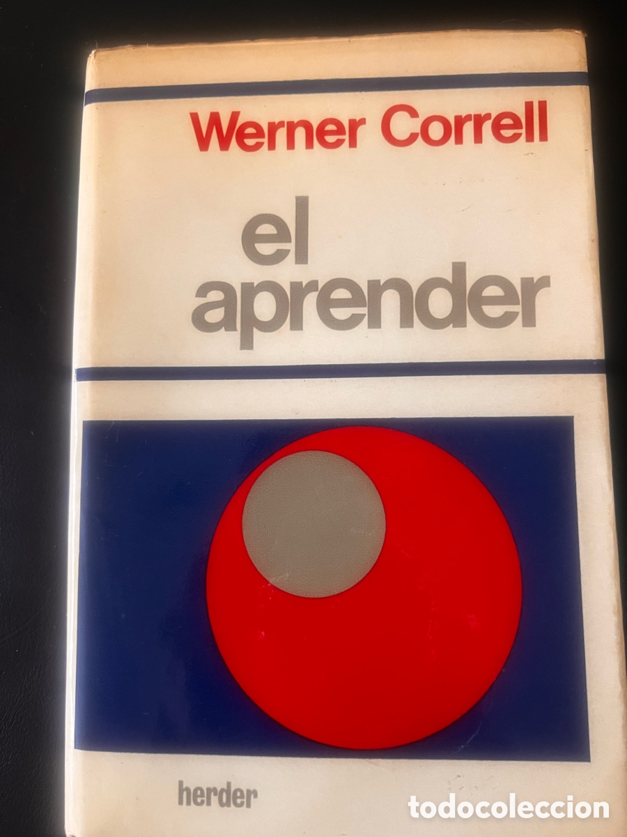 Libros de segunda mano: El aprender. Werner Correll. Ed. Herder - Foto 1
