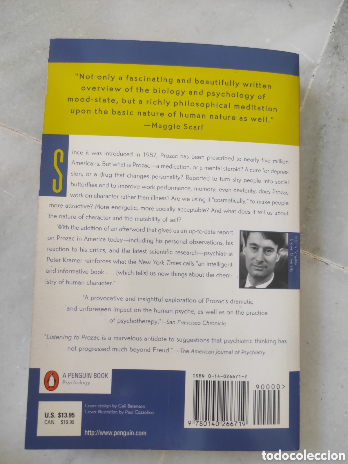 Libros de segunda mano: Listening to Prozac - Kramer, Peter D. - Foto 2