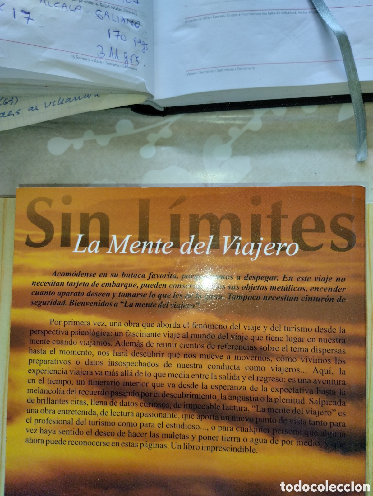 Libros de segunda mano: SIN LIMITES, LA MENTE DEL VIAJERO - Foto 2