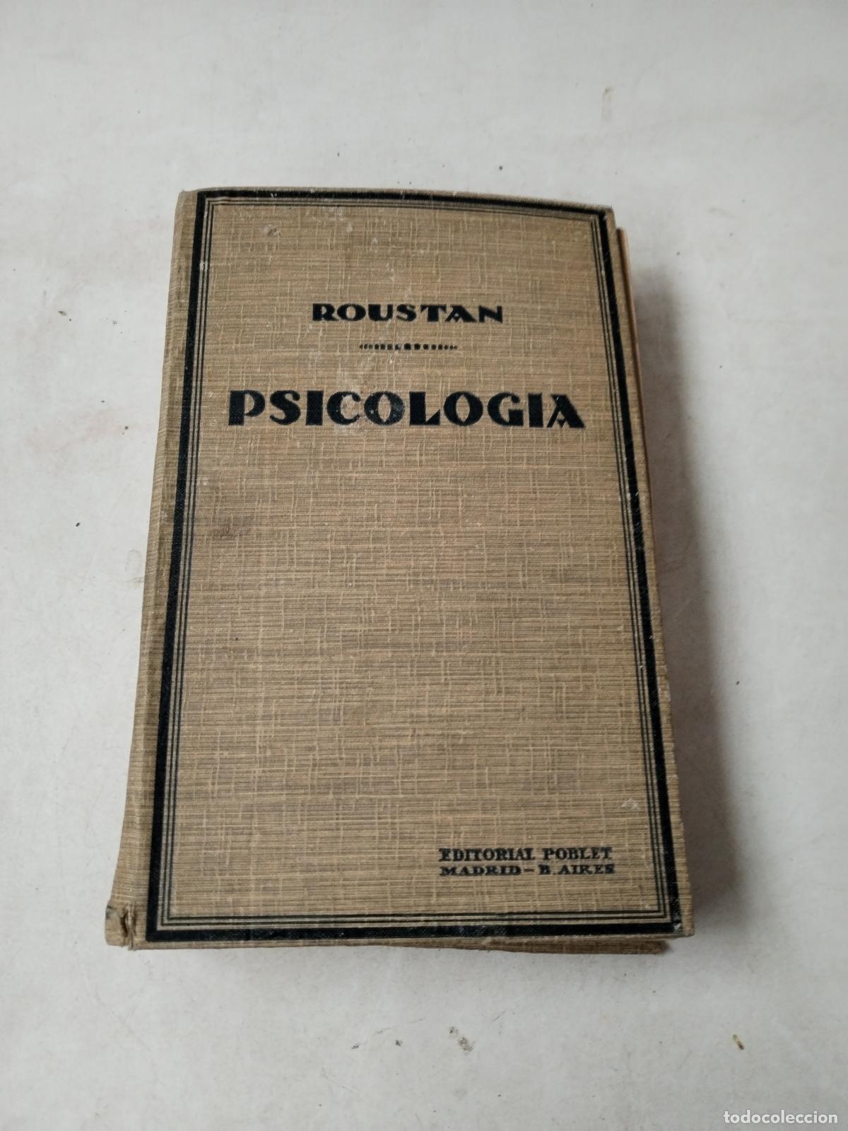 Libros de segunda mano: roustan psicologia 1931 - c172 - Foto 1