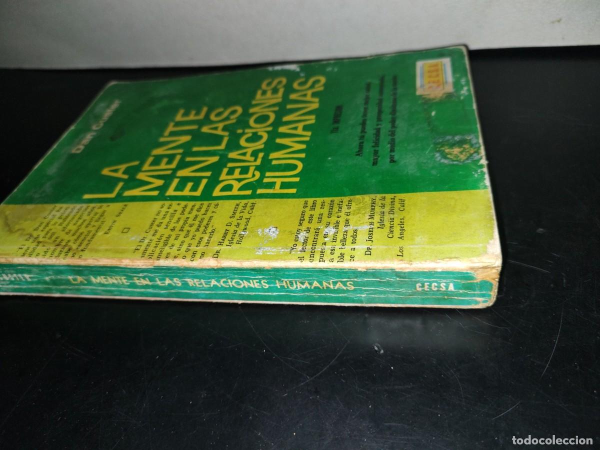 Libros de segunda mano: 204- LA MENTE EN LAS RELACIONES HUMANAS - DAN CUSTER - Foto 4