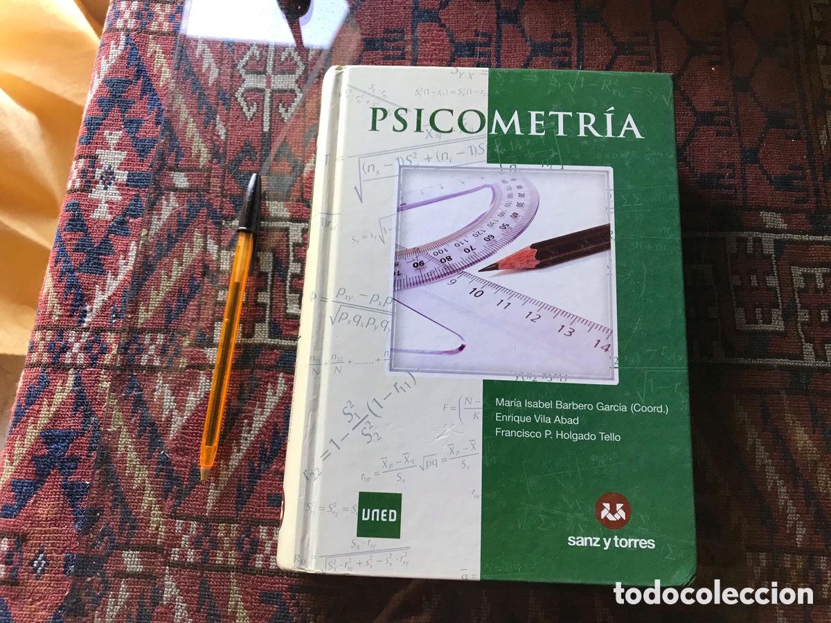 Libros de segunda mano: Psicometr&iacute;a. UNED. Sanz y Torres. - Foto 1