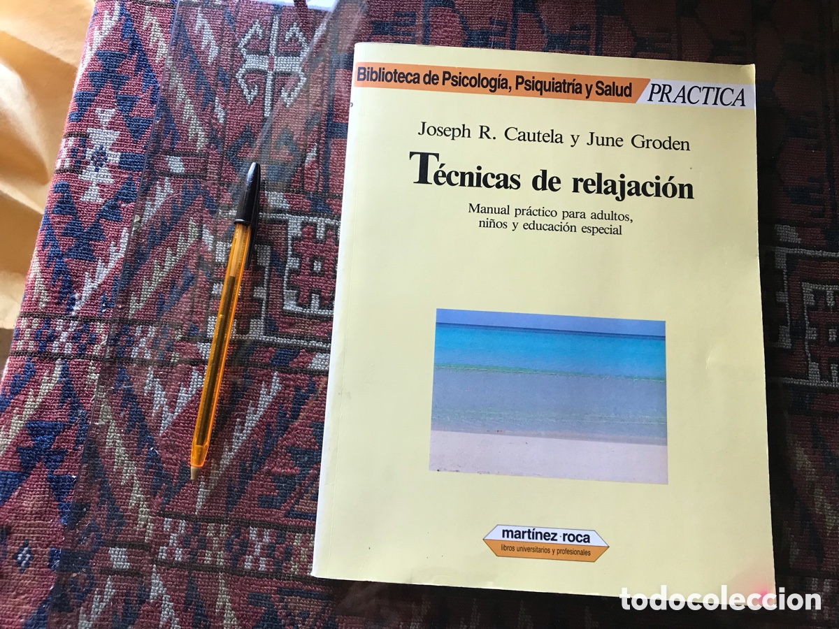 Libros de segunda mano: T&eacute;cnicas de relajaci&oacute;n. Mart&iacute;nez Roca - Foto 1