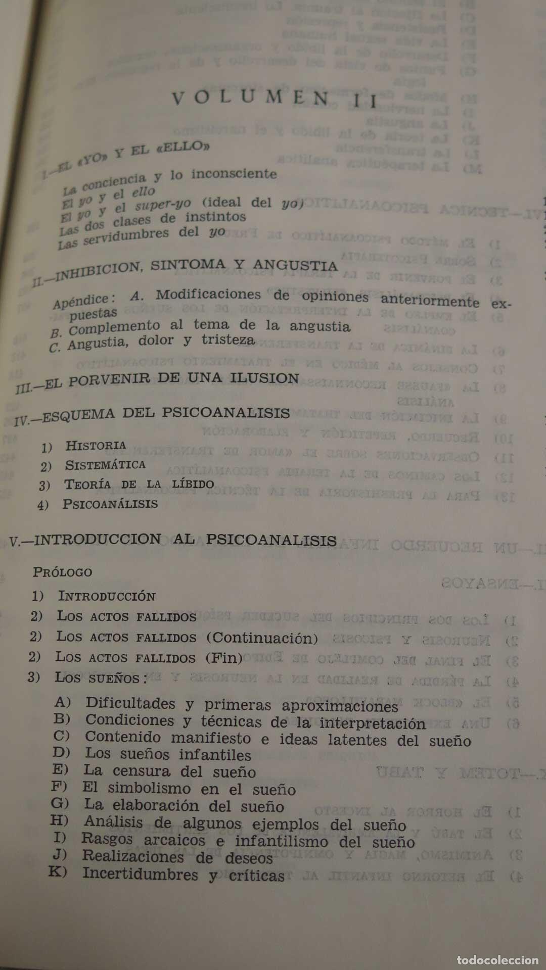 Libros de segunda mano: Obras completas, Tomo II Freud - Foto 2