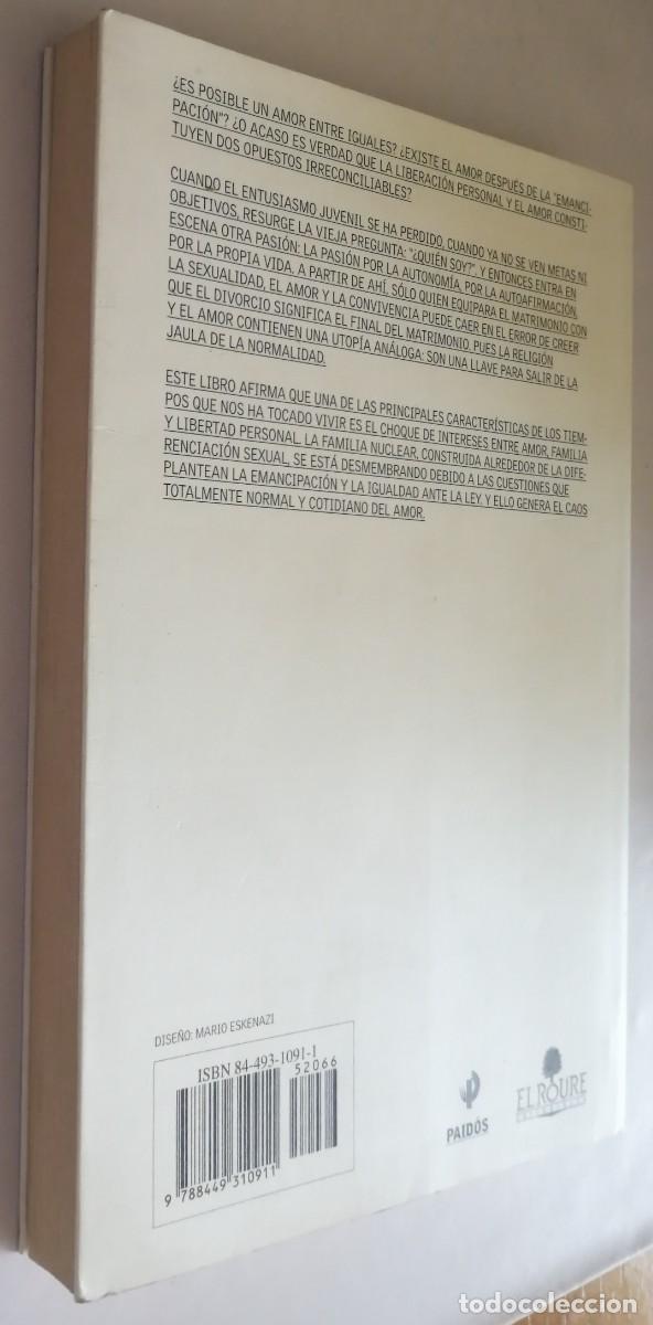 Libros de segunda mano: EL NORMAL CAOS DEL AMOR, BECK-GERNSHEIM - Foto 4