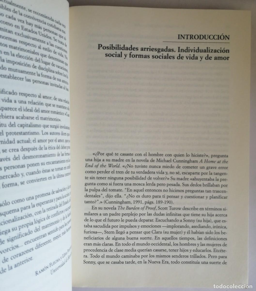 Libros de segunda mano: EL NORMAL CAOS DEL AMOR, BECK-GERNSHEIM - Foto 8