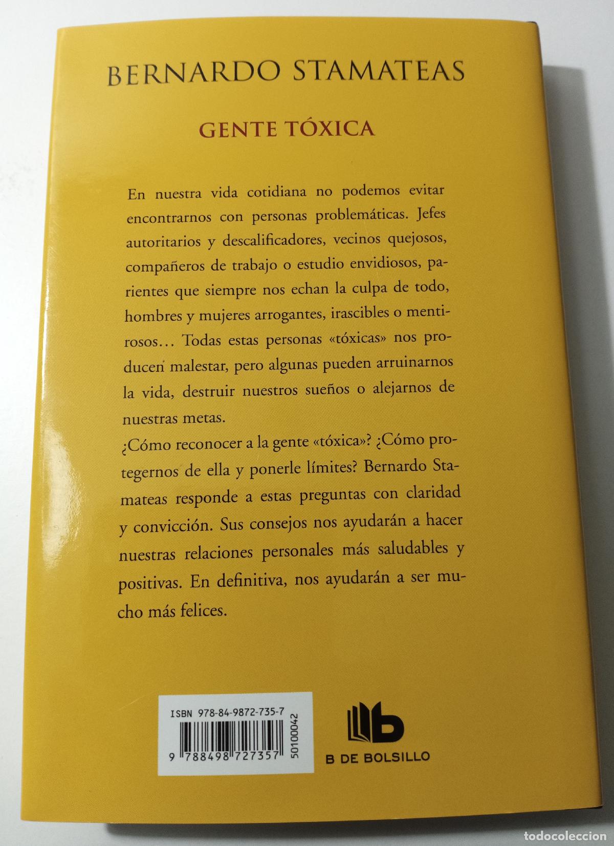 Libros de segunda mano: Gente toxica - Stamateas, Bernardo - Foto 3