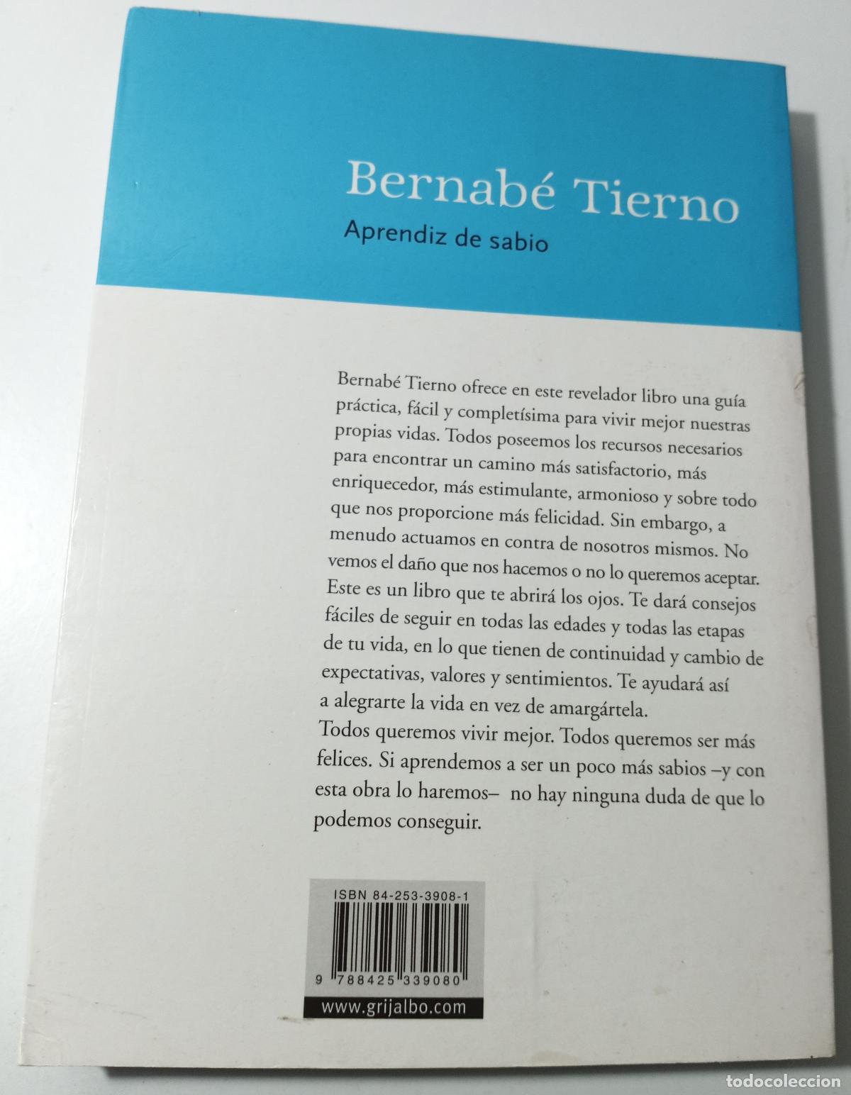 Libros de segunda mano: Aprendiz de sabio - Tierno, Bernabe - Foto 3