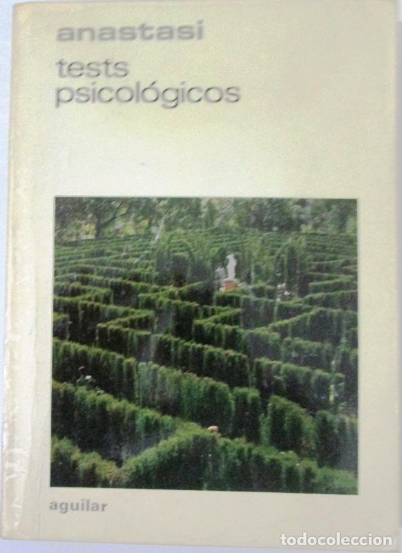 Libros de segunda mano: ANASTASI, Anne. - TESTS PSICOLOGICOS. - Foto 1