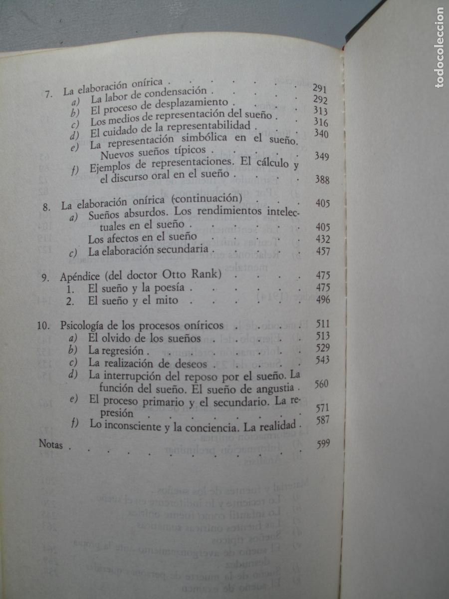 Libros de segunda mano: LA INTERPRETACI&Oacute;N DE LOS SUE&Ntilde;OS.- SIGMUND FREID.- C&Iacute;RCULO DDE LECTORES. - Foto 3