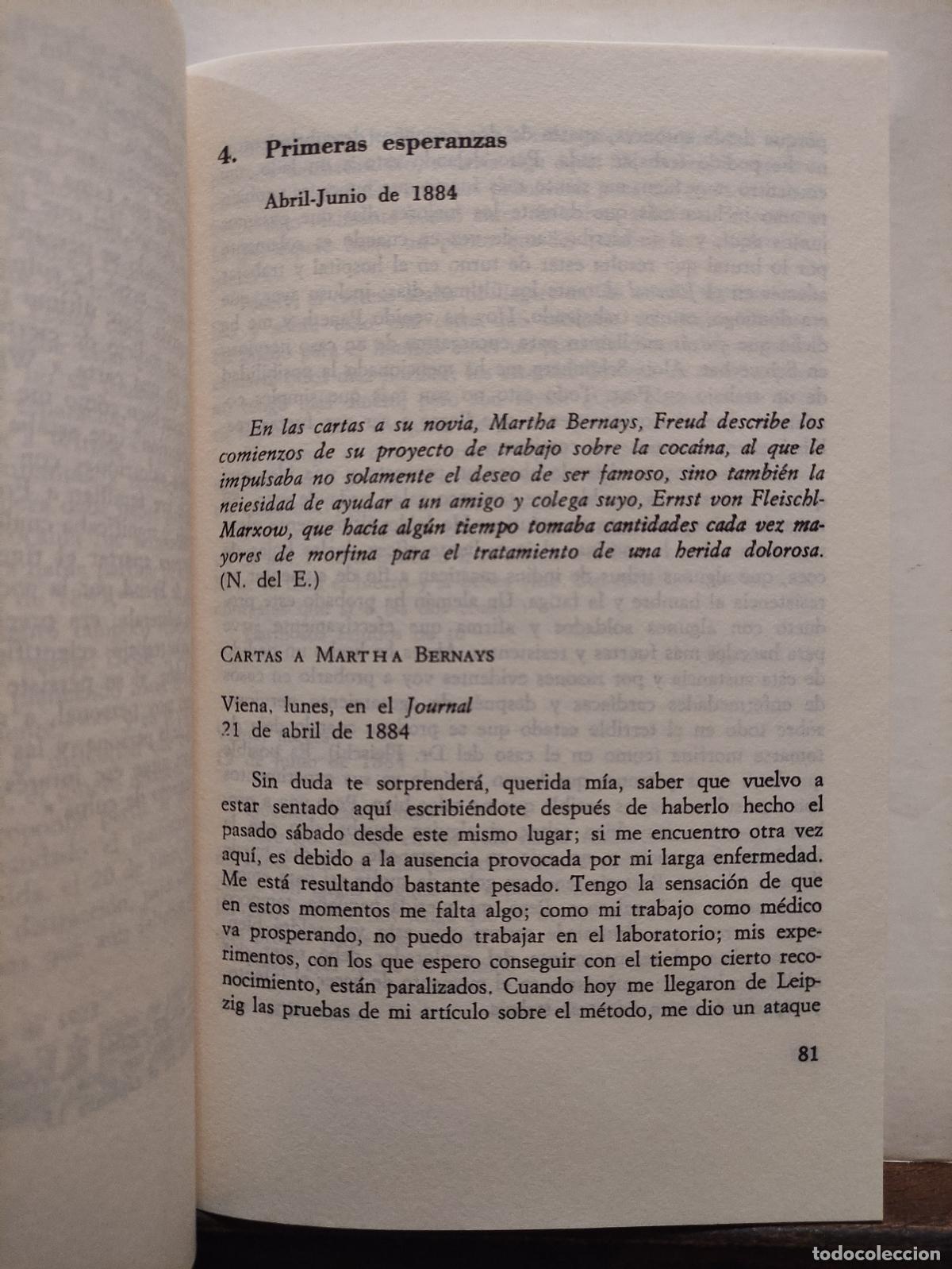 Libros de segunda mano: ESCRITOS SOBRE LA COCAINA - SIGMUND FREUD - Foto 5