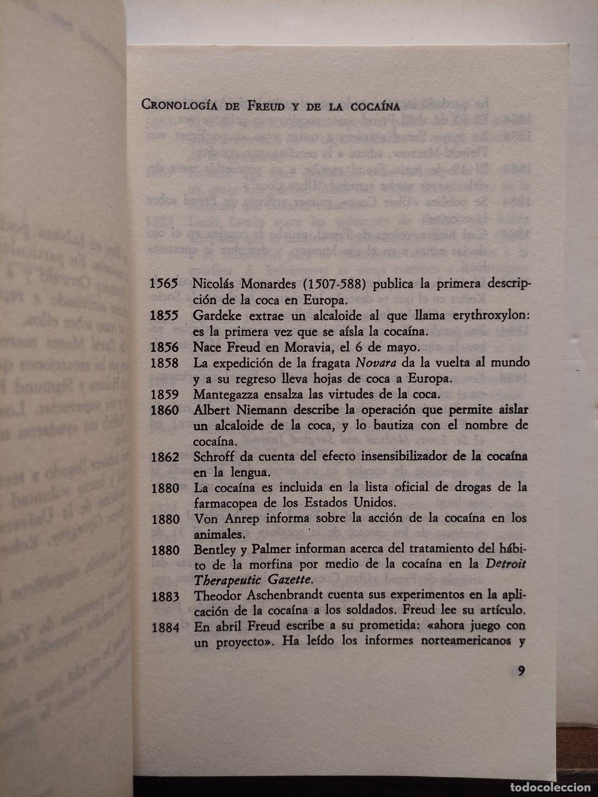 Libros de segunda mano: ESCRITOS SOBRE LA COCAINA - SIGMUND FREUD - Foto 4
