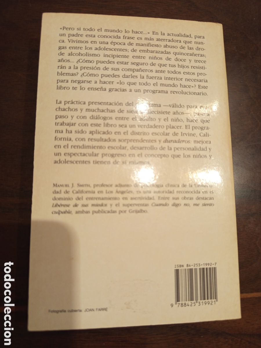 Libros de segunda mano: SI, PUEDO DECIR NO (MANUEL J. SMITH) - Foto 4
