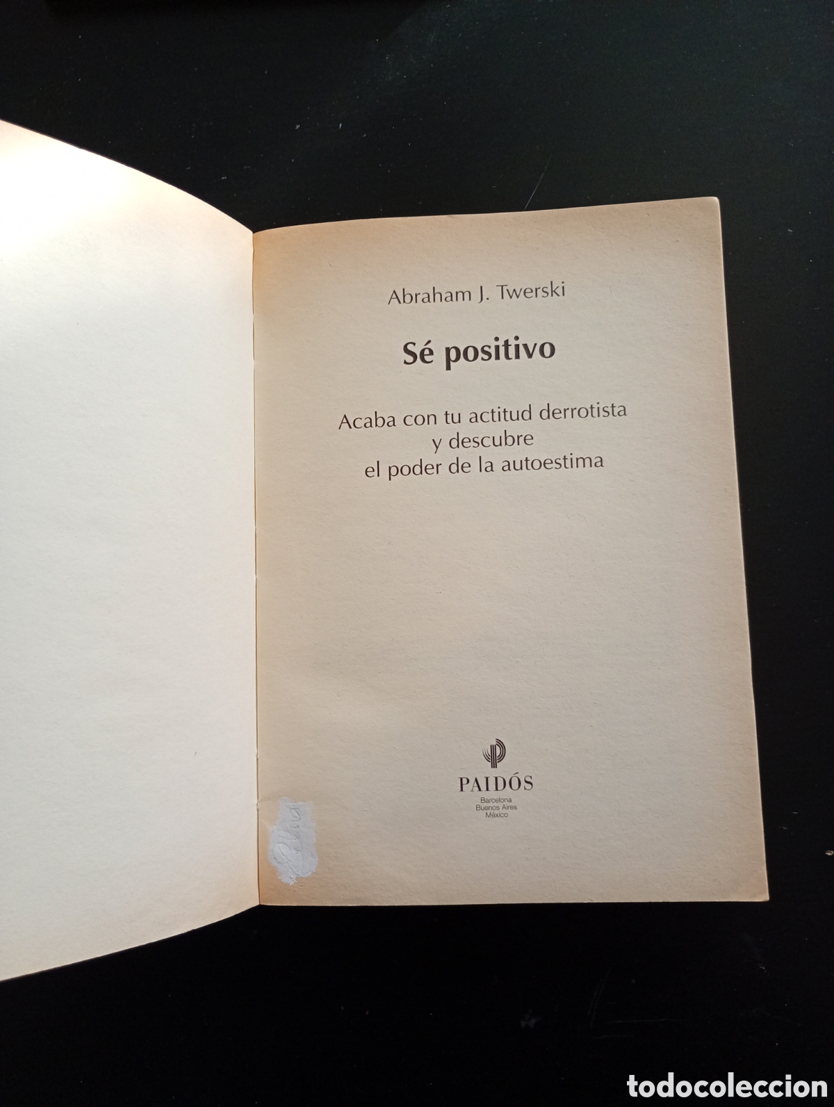 Libros de segunda mano: S&eacute; positivo. El poder de la autoestima. - Foto 5