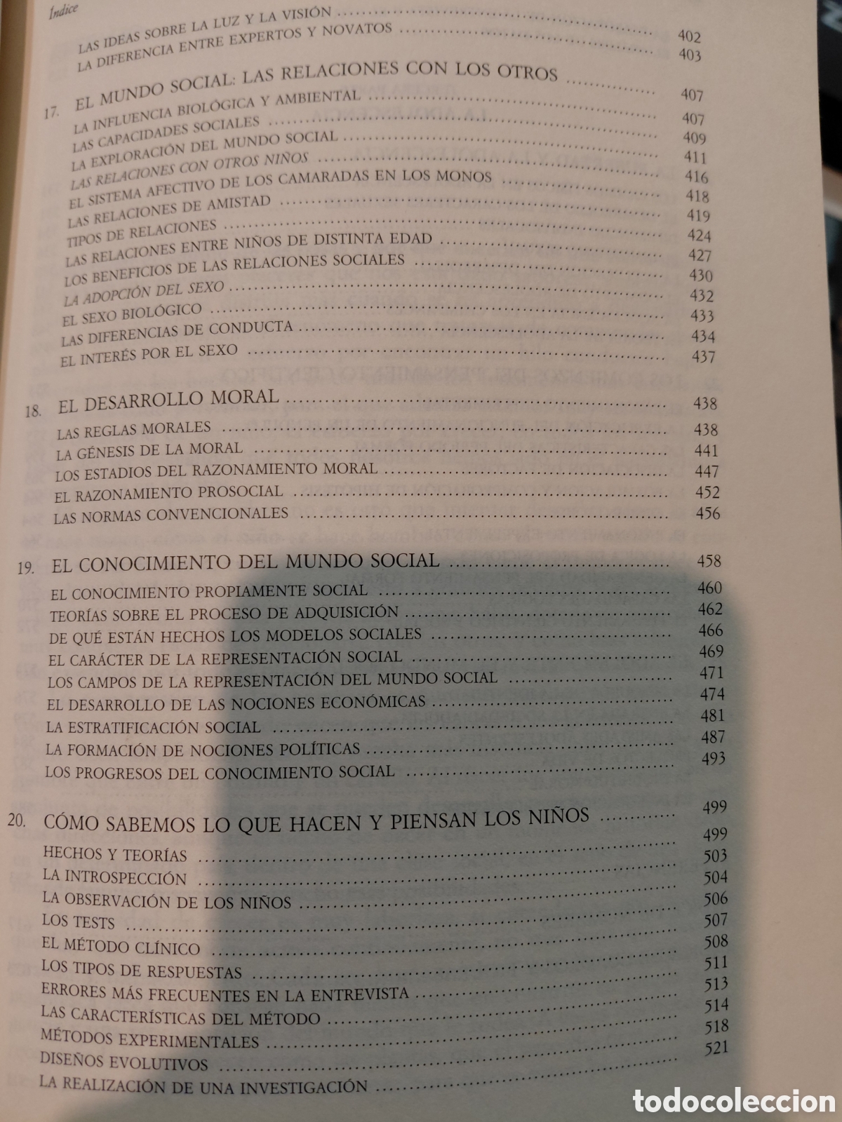 Libros de segunda mano: J. Delval. El desarrollo humano - Foto 7