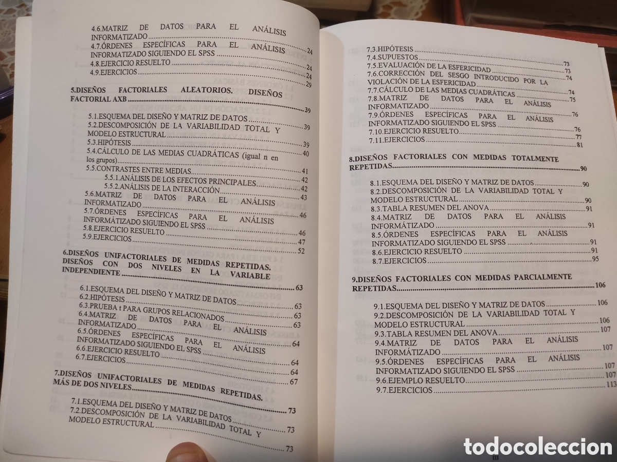 Libros de segunda mano: Ejercicios de dise&ntilde;os experimentales. Ejercicios b&aacute;sicos - M&ordm; Jos&eacute; Blanca Mena y Bel&eacute;n Rando Calvo - Foto 5