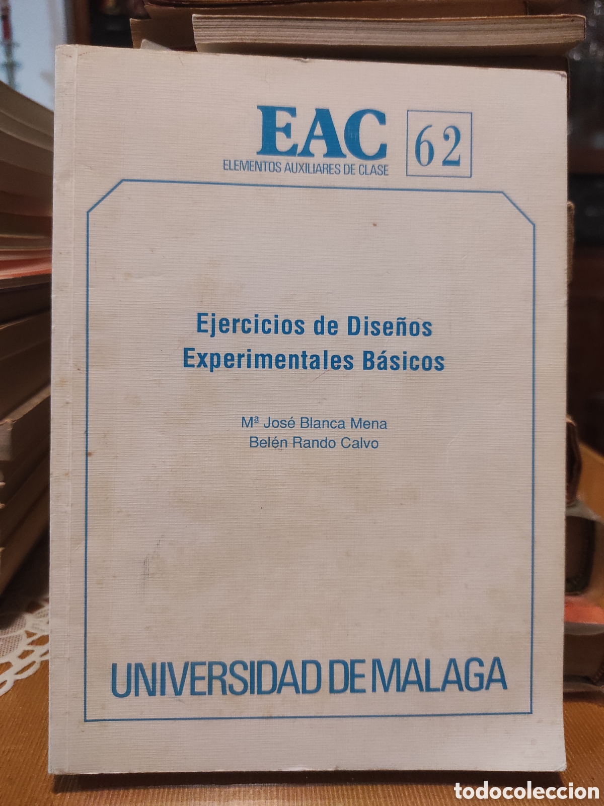 Libros de segunda mano: Ejercicios de dise&ntilde;os experimentales. Ejercicios b&aacute;sicos - M&ordm; Jos&eacute; Blanca Mena y Bel&eacute;n Rando Calvo - Foto 1