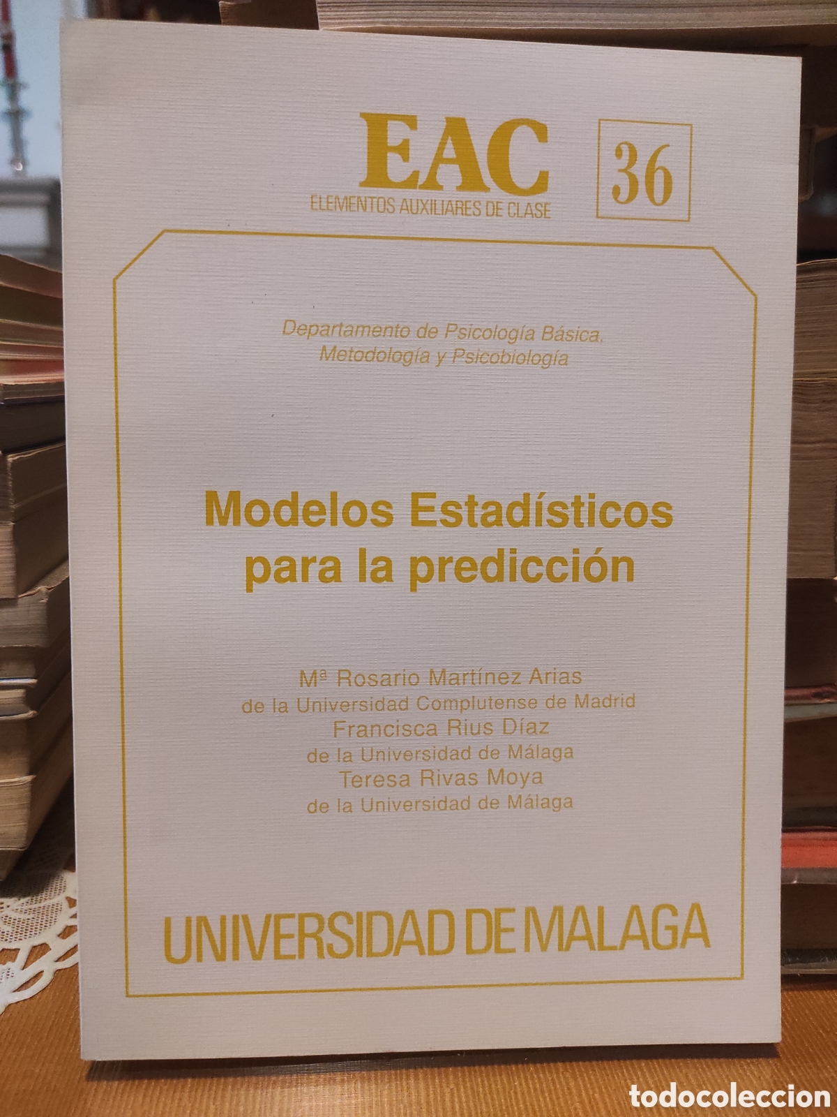 Libros de segunda mano: Modelos Estad&iacute;sticos para la predicci&oacute;n - Foto 1