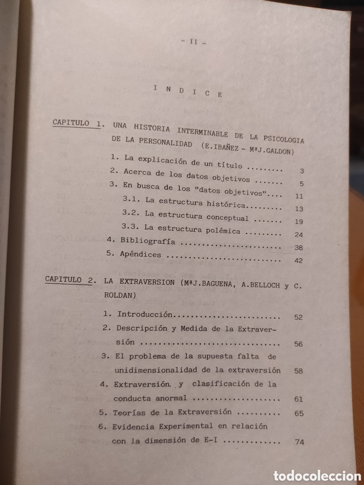 Libros de segunda mano: Extroversi&oacute;n, psicoticismo y dimensiones emocionales de la personalidad - Foto 4