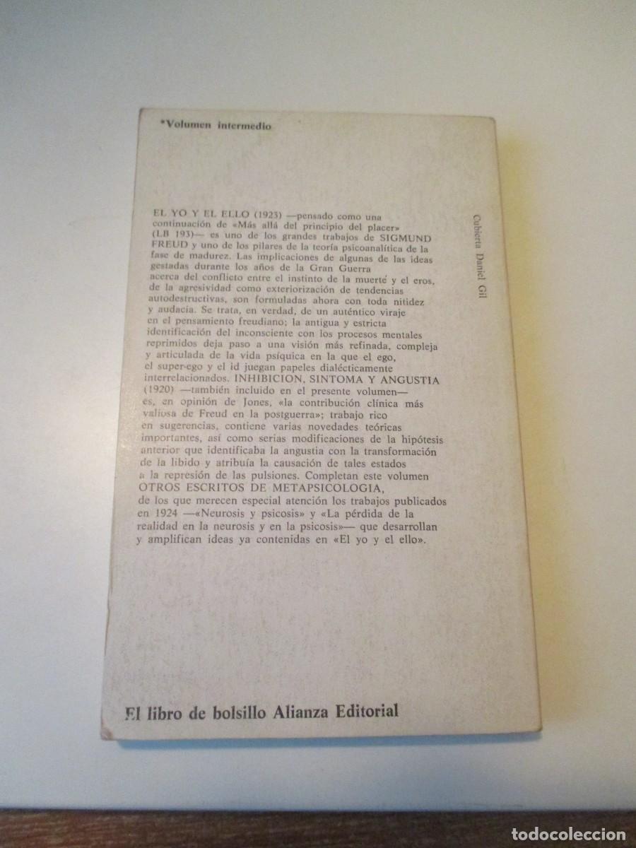 Libros de segunda mano: SIGMUND FREUD El yo y el ello W37444 - Foto 2