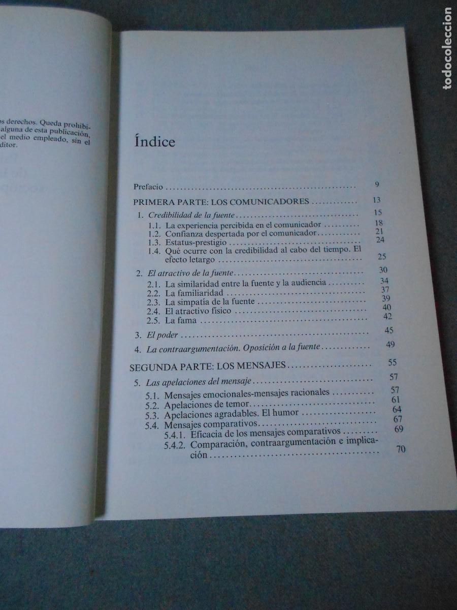 Libros de segunda mano: PERSUASION DE MASAS. JOSE LUIS LEON. - Foto 3