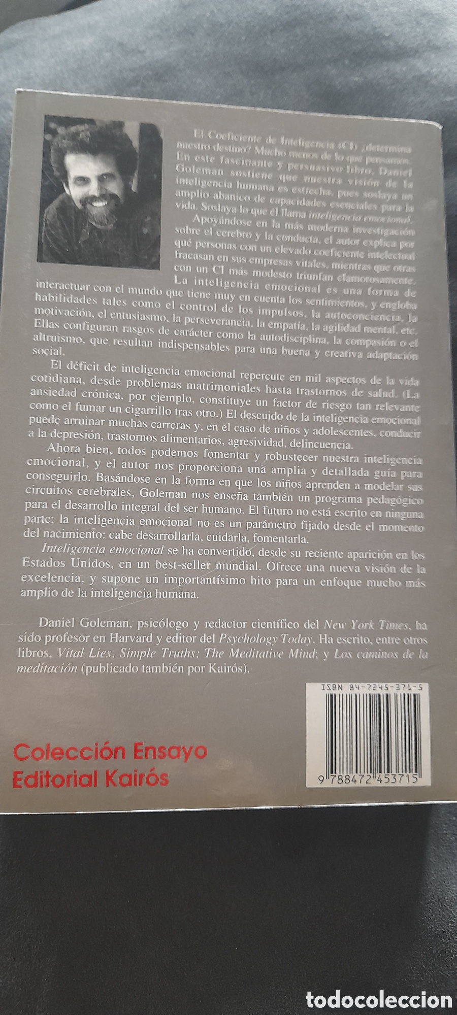 Libros de segunda mano: Inteligencia emocional. Daniel Goleman - Foto 2