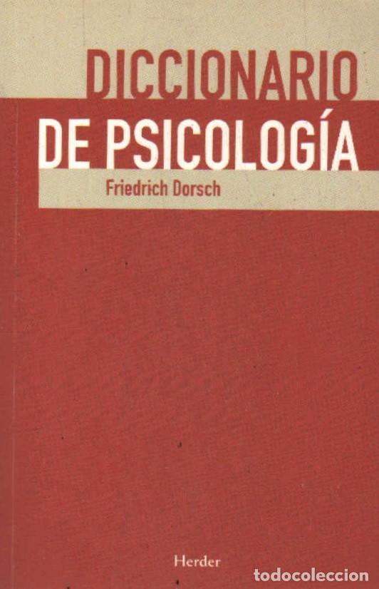 Libros de segunda mano: DICCIONARIO DE PSICOLOG&Iacute;A - Foto 1