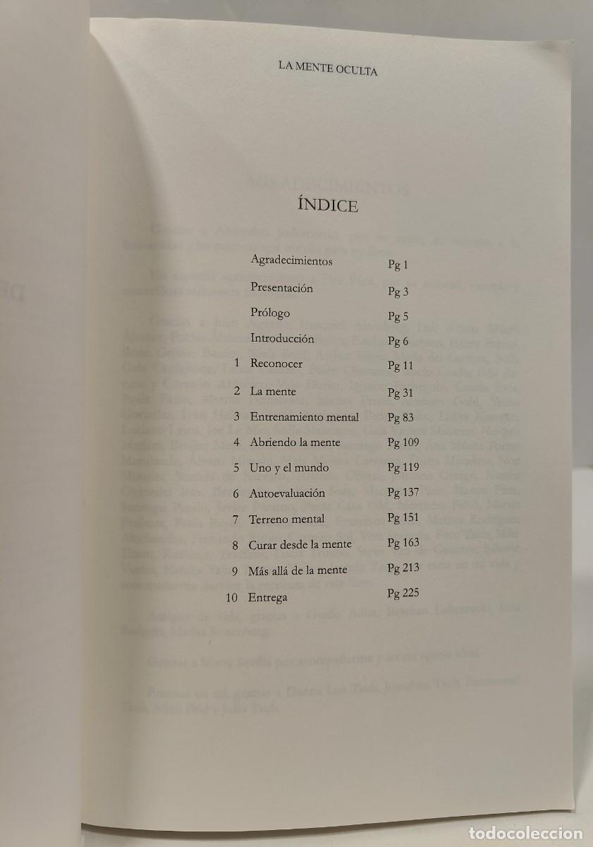 Libros de segunda mano: LA MENTE OCULTA - LEANDRO TAUB - Foto 6