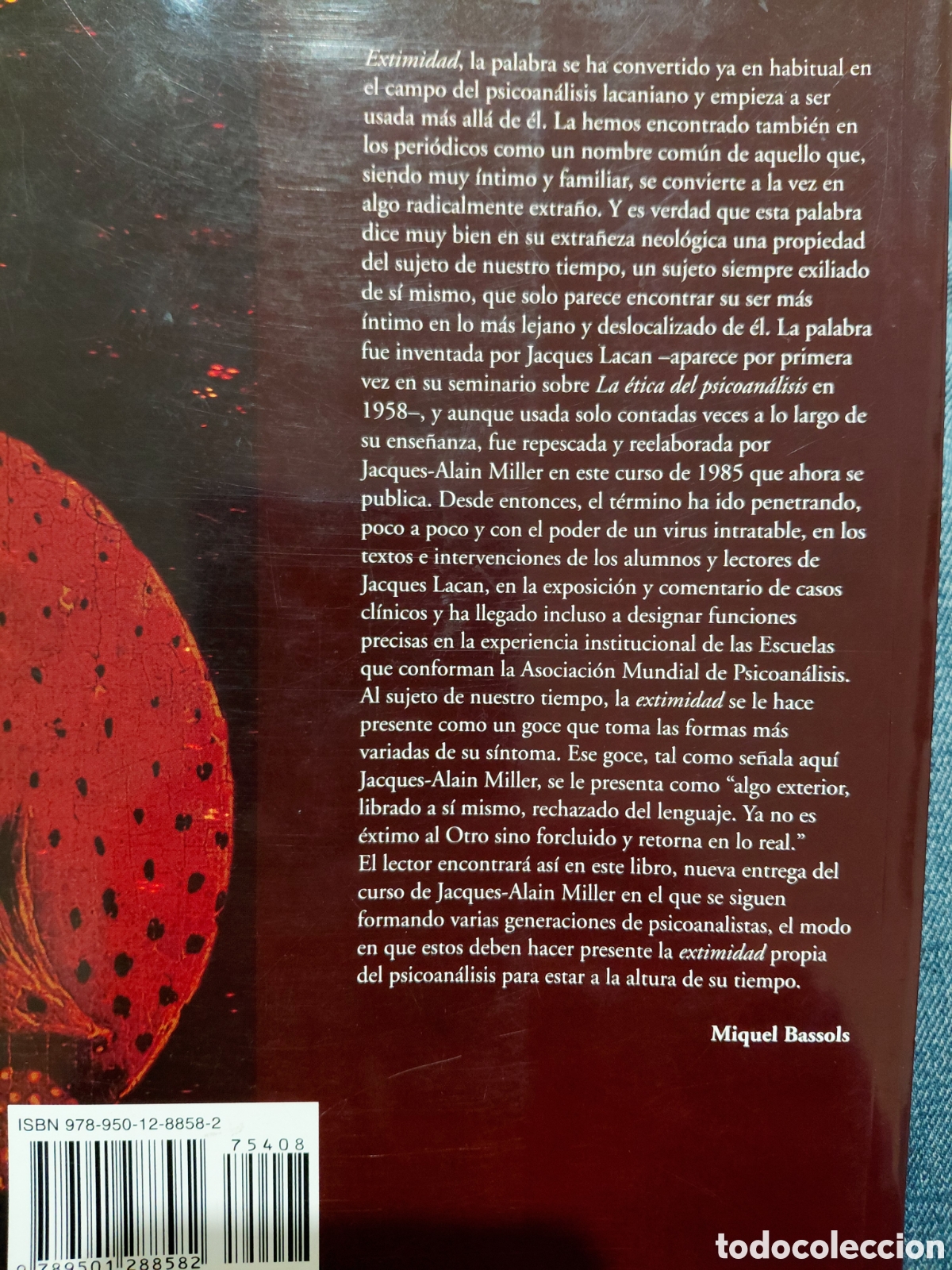 Libros de segunda mano: Jacques-Alain Miller. Extimidad - Foto 2