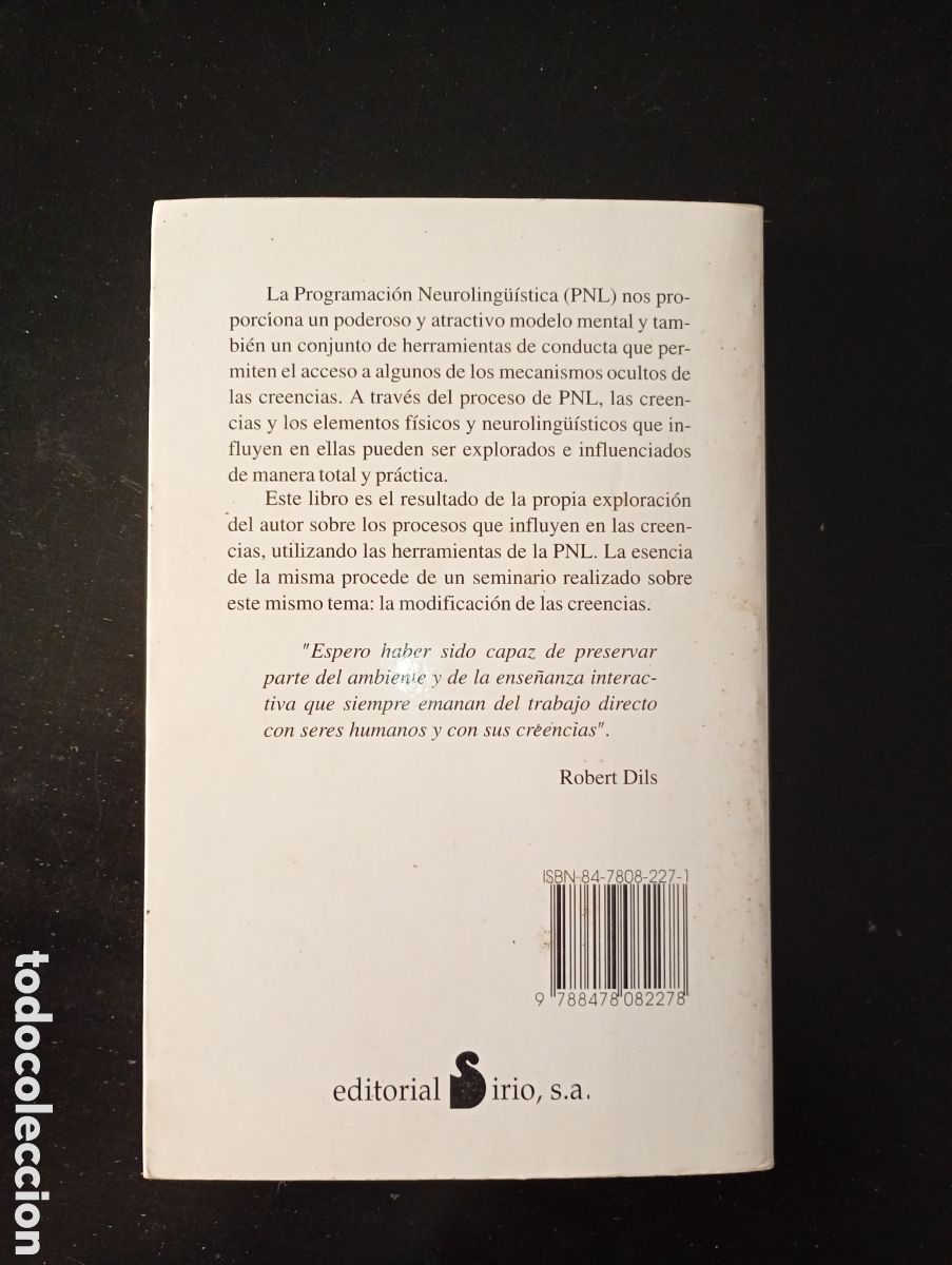 Libros de segunda mano: C&oacute;mo cambiar creencias con la PNL. SIRIO - Foto 2