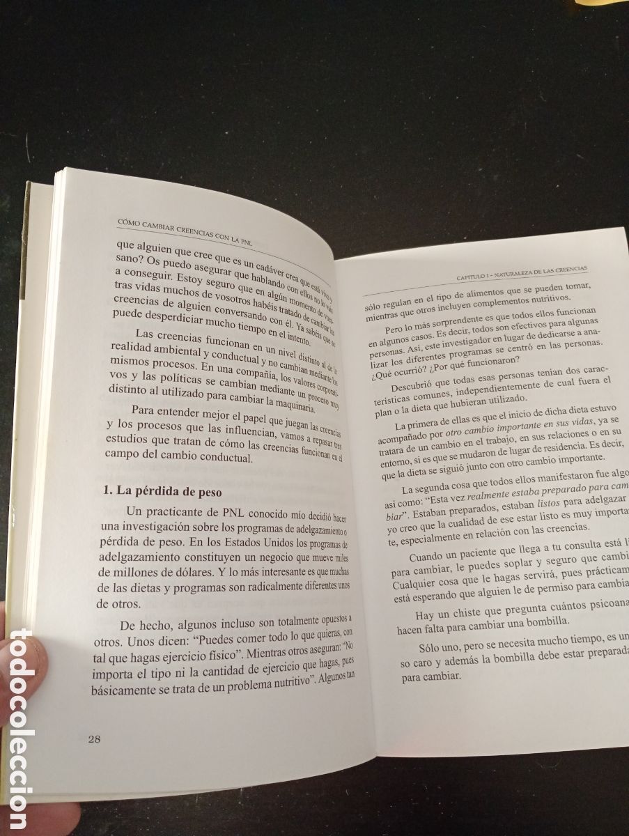 Libros de segunda mano: C&oacute;mo cambiar creencias con la PNL. SIRIO - Foto 3