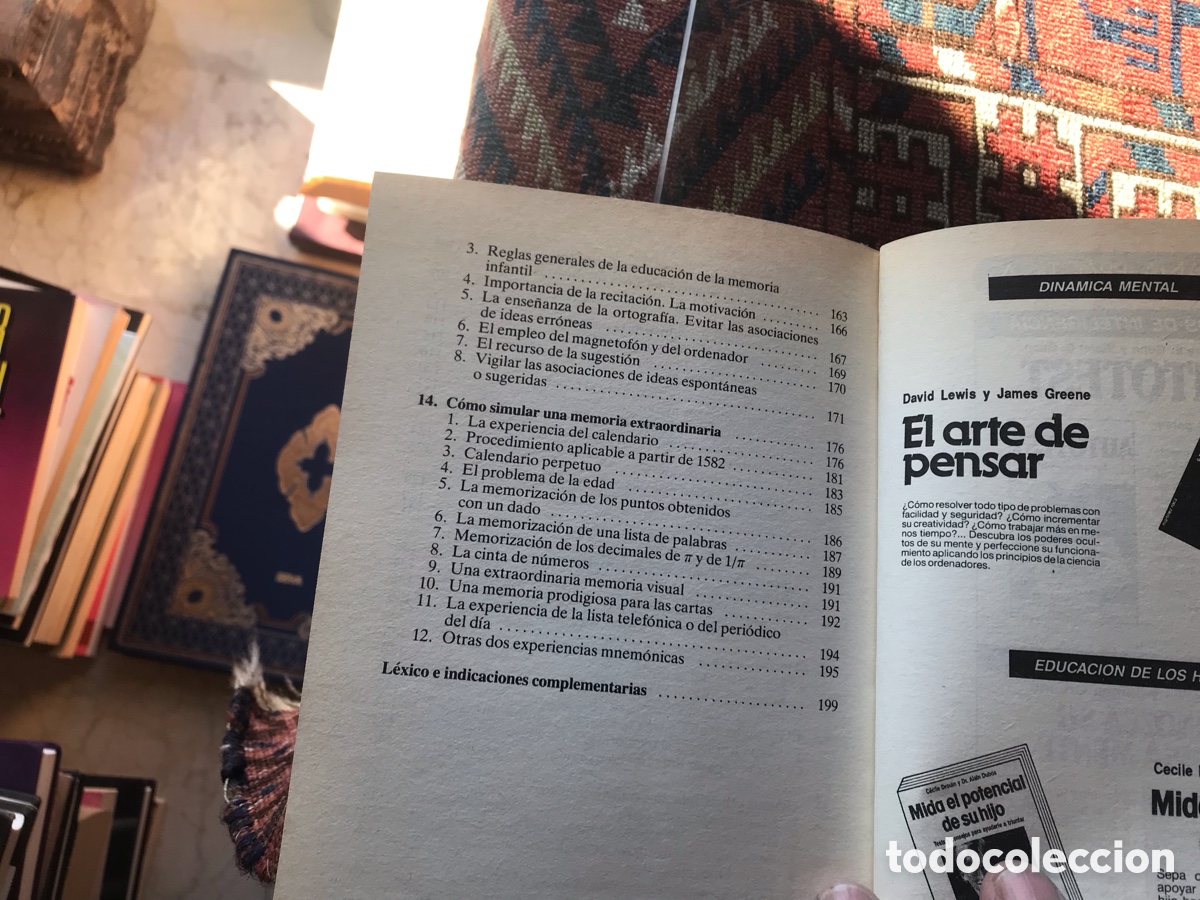 Libros de segunda mano: Super memoria. Robert Tocquet. Mart&iacute;nez Roca - Foto 7