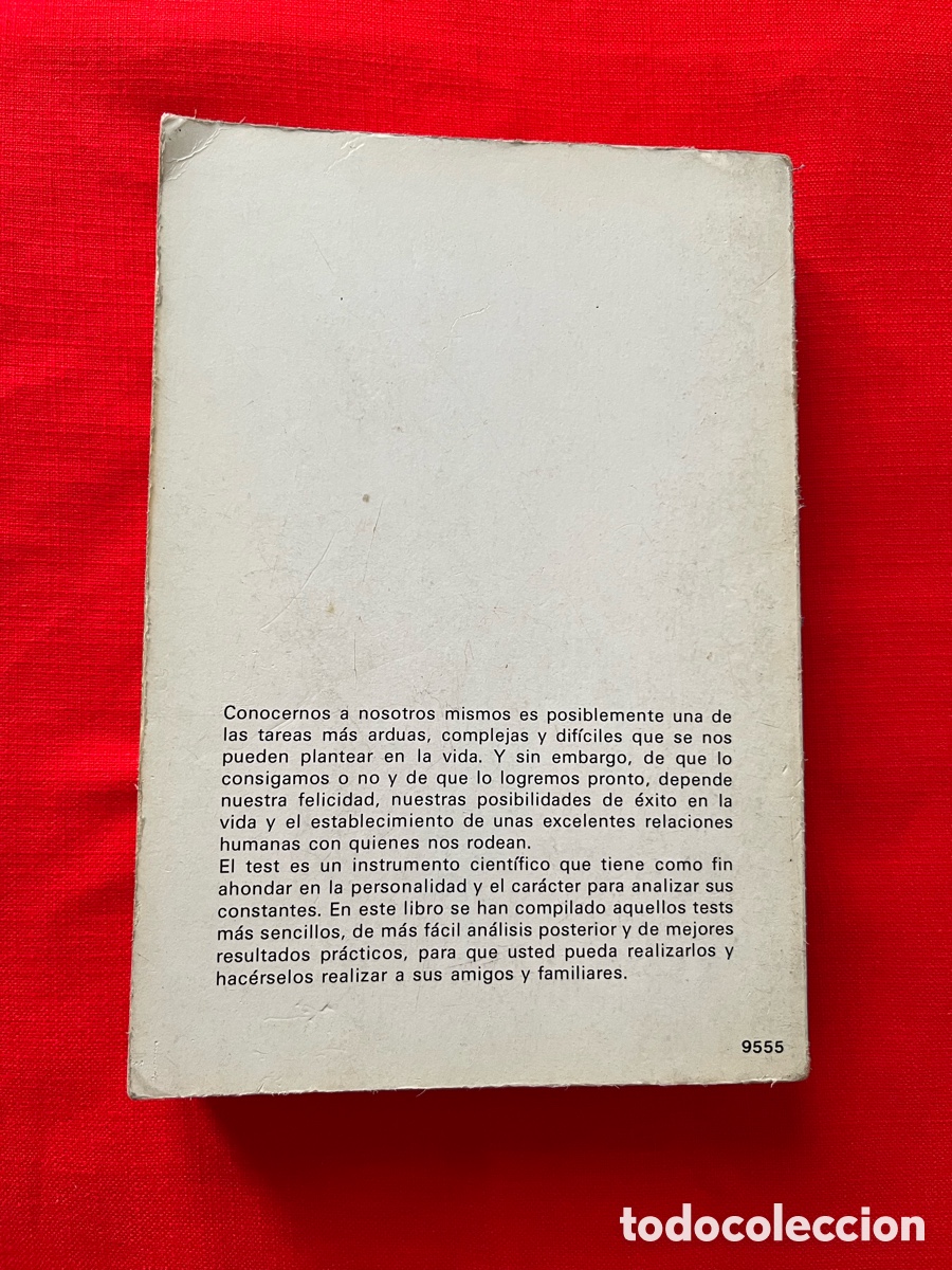 Libros de segunda mano: Libro Los test psicol&oacute;gicos Juan Vignola - Foto 2