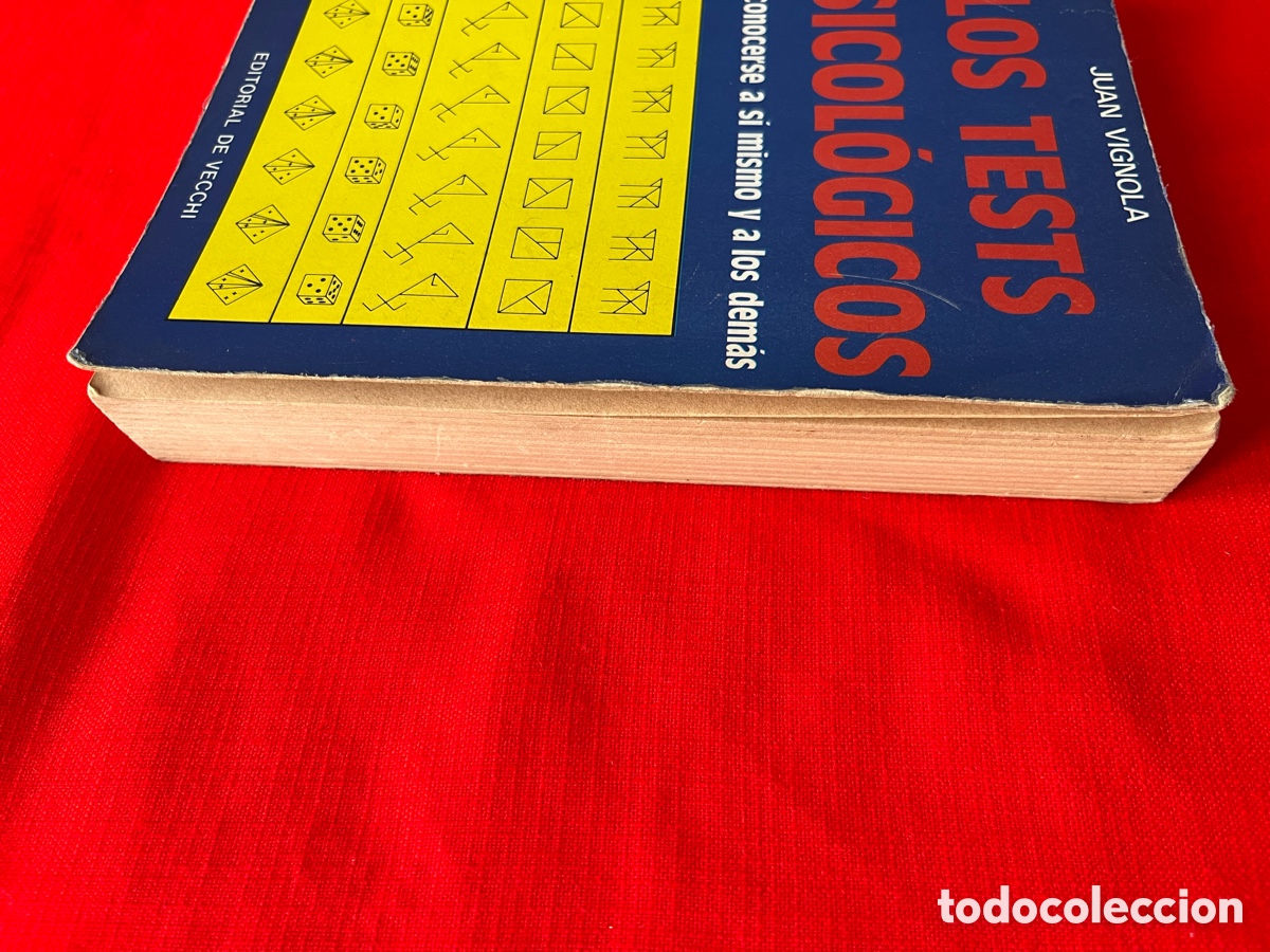 Libros de segunda mano: Libro Los test psicol&oacute;gicos Juan Vignola - Foto 3