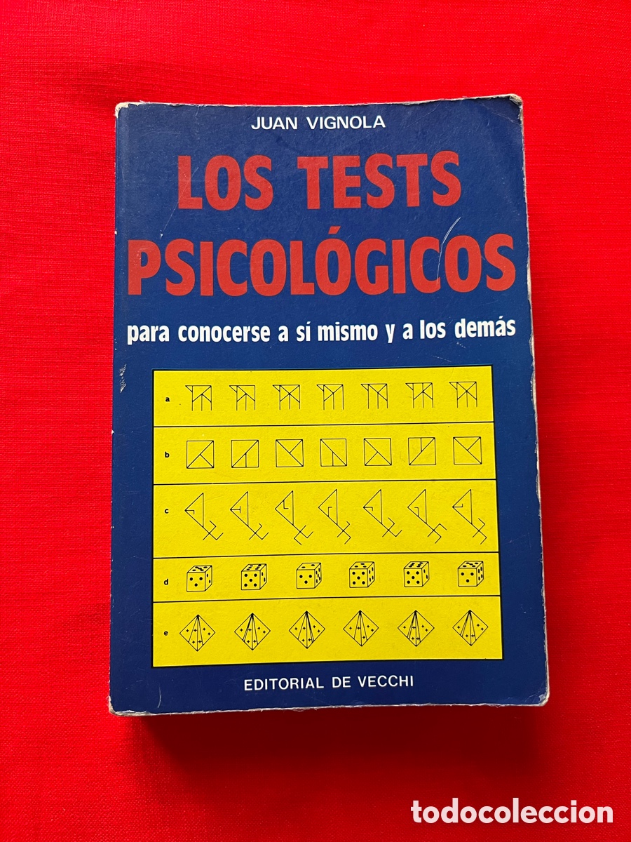 Libros de segunda mano: Libro Los test psicol&oacute;gicos Juan Vignola - Foto 1