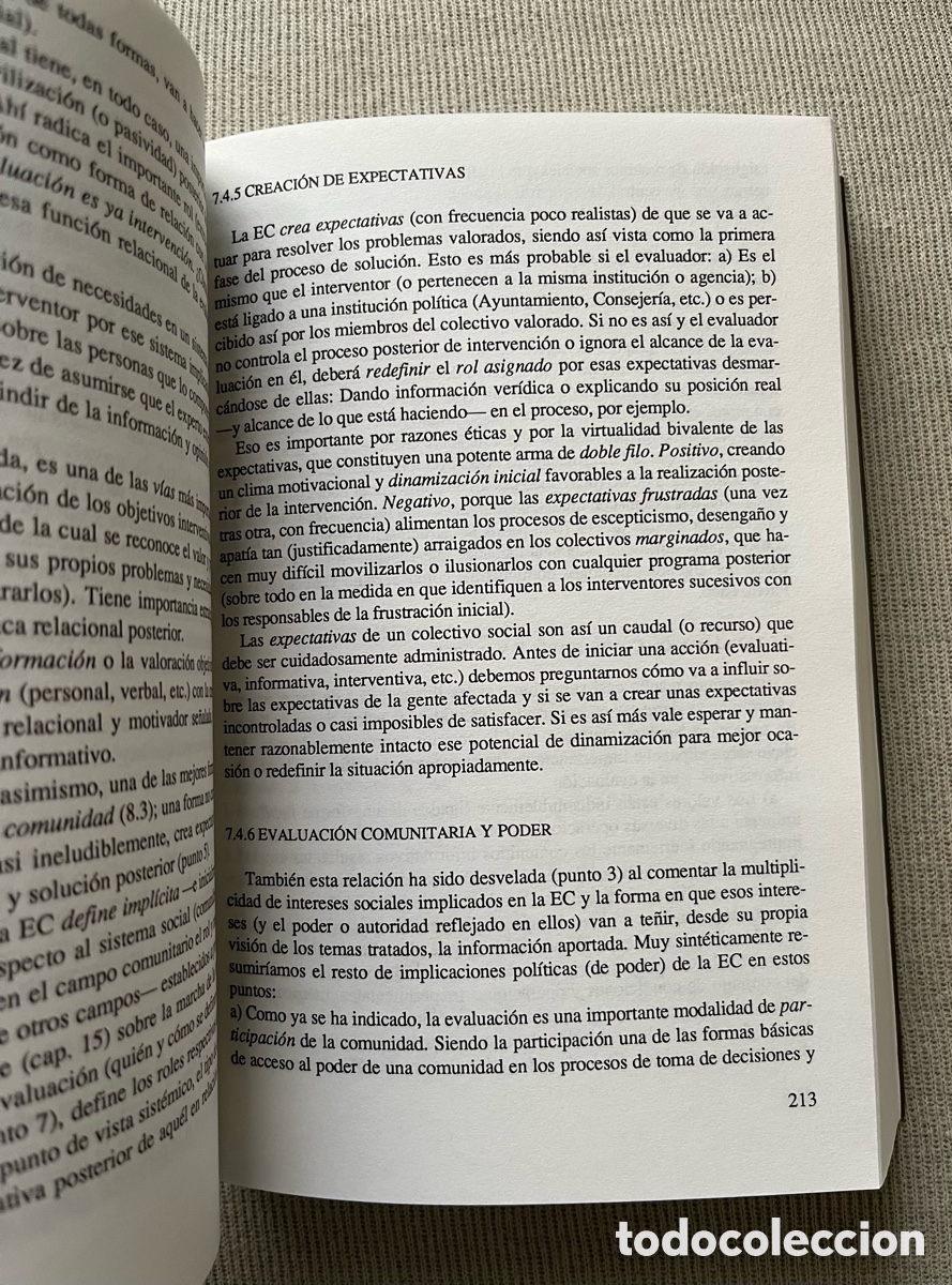 Libros de segunda mano: Libro Psicolog&iacute;a Comunitaria - Alipio S&aacute;nchez Vidal - Foto 8