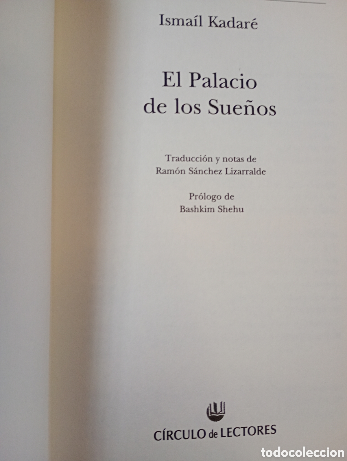Libros de segunda mano: Palacio de los sue&ntilde;os. Ismael Kadar&eacute;. 2004 - Foto 4